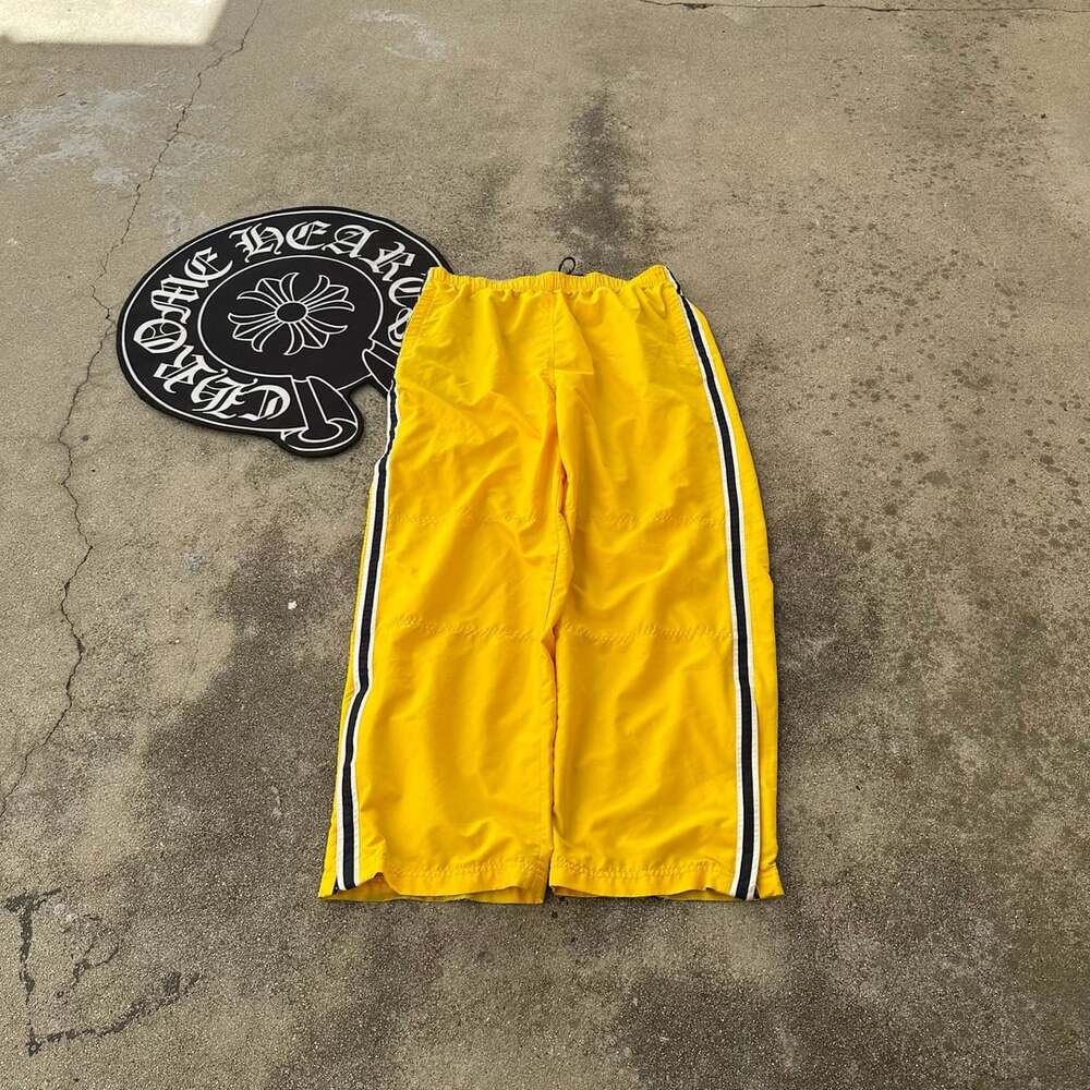 Old Navy Yellow Nylon Track Pants Size L